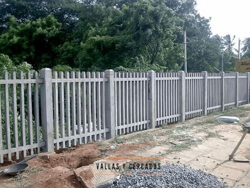 Vallado de jardin